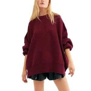 Free People Easy Street Tunic - Wine